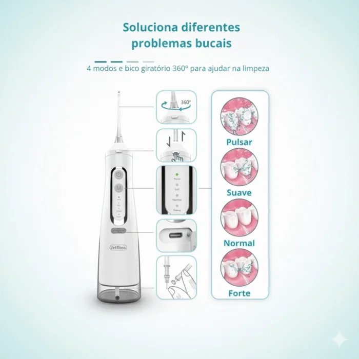 Irrigador Dental JetFloss Ultra - Imagem 2